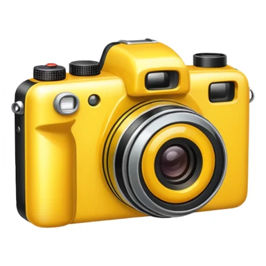 CEMERA EMOJI YELLO COLOR sticker