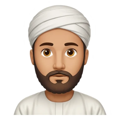 Islamic man sticker