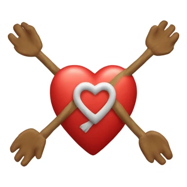 Corazón roda sticker