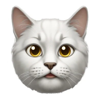 Persian man as a cat sticker