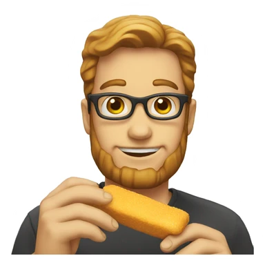 butter finger sticker