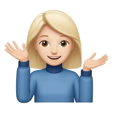 Emoji for cold outreaching to new people sticker