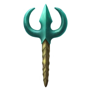 Poseidon’s trident sticker