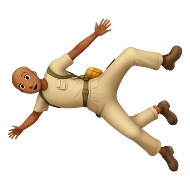 Jump out of the window sticker