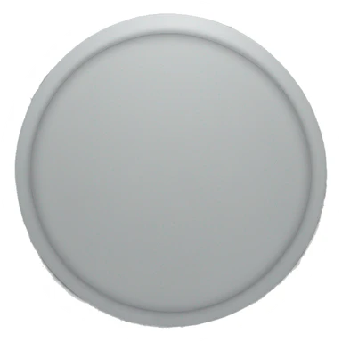 create a simple circle filled with gray color, without outline, shadows or other details sticker