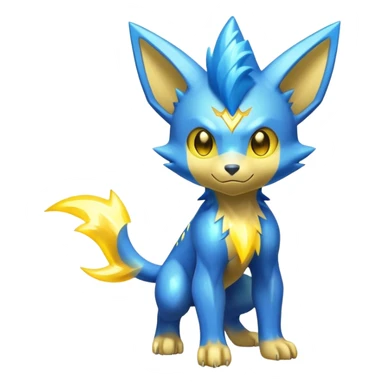  Shiny Sparkly Shinx-Manectric-Fakémon-creature sticker