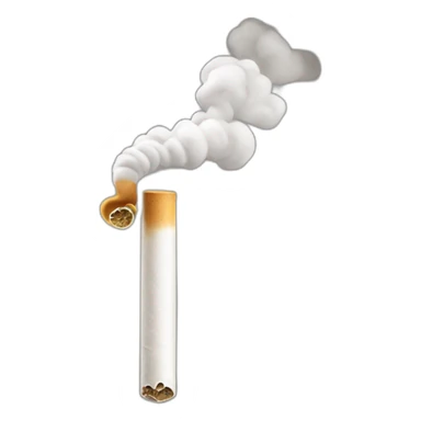 Joint avec de la fumée sticker