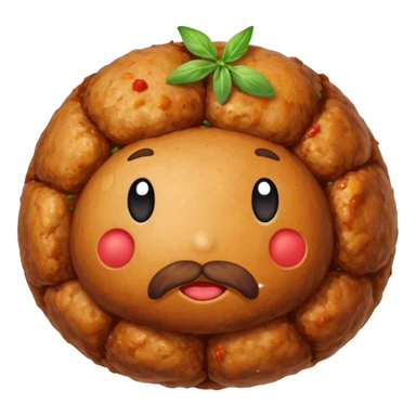 Meatball sticker