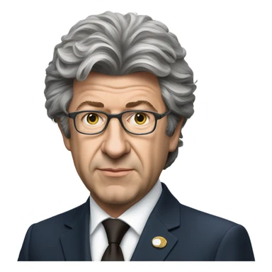 realistic European Commissioner Thierry Breton sticker