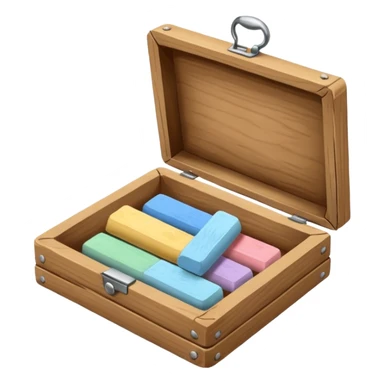 school chalk box sticker