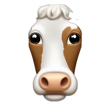 SPECKLED LONGHORN COW LONG LONG LONG FRIENDLY sticker