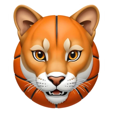 Houston Cougar basketball  sticker