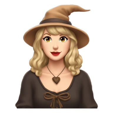 Taylor Swift's Cozy Witch Cottagecore Aesthetic sticker
