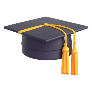 graduation cap sticker