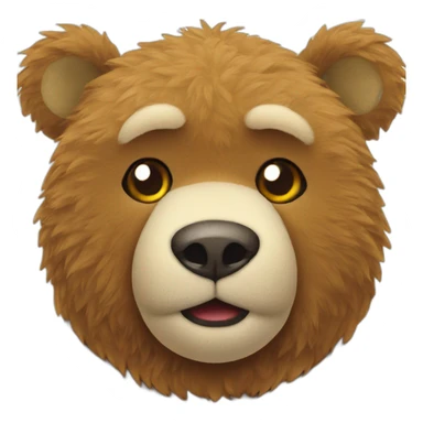 Peluche de oso sticker