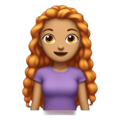 Girl from house on fire meme sticker