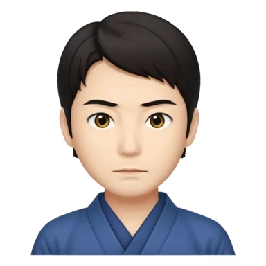 homem japones sticker