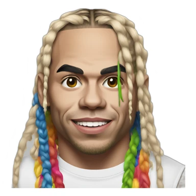 6ix9ine rapper sticker
