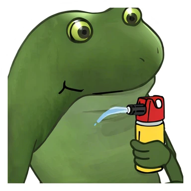 Pepper spray  sticker