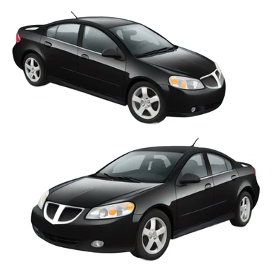 Black 2006 Pontiac g6 sticker