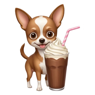 CHIGUAGUA cafe chocolate  sticker