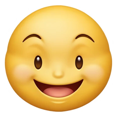A yellow style emoji with a wink and biting its lip sticker