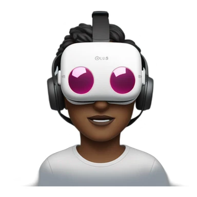 Oculus quest 2, front view, no human sticker