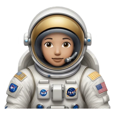 Cinematic Realistic mystery Astronaut visor down hiding face– A highly detailed depiction of an astronaut in a state-of-the-art space suit, floating weightlessly in the vast expanse of space. The reflective visor hides the face so we do not see the astronauts face, while intricate suit details and soft lighting create an immersive sense of realism. sticker