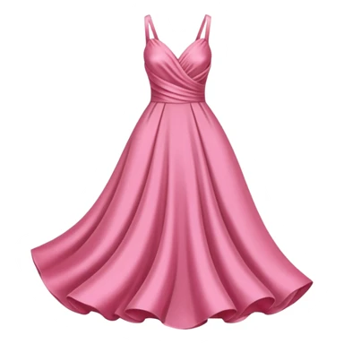 Pink dress sticker