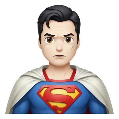 bizarro superman sticker