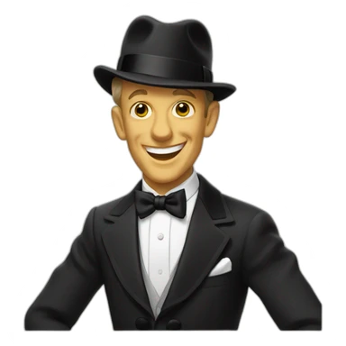 Fred Astaire sticker