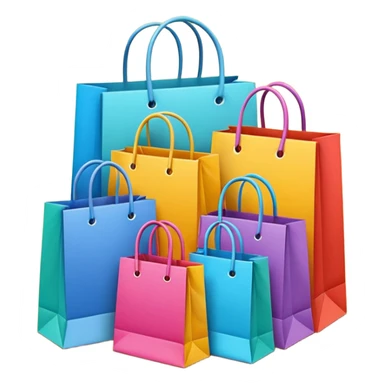 bolsas de compras sticker