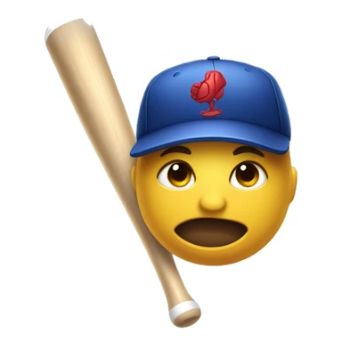 baseball with high fever sticker