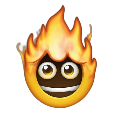 Nazar sign on fire sticker