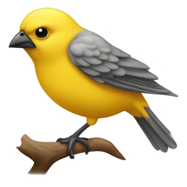Canary bird sticker