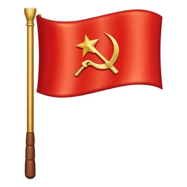 Soviet union flag sticker