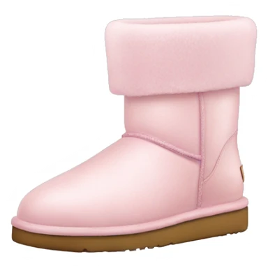 Pastel pink talisman uggs sticker