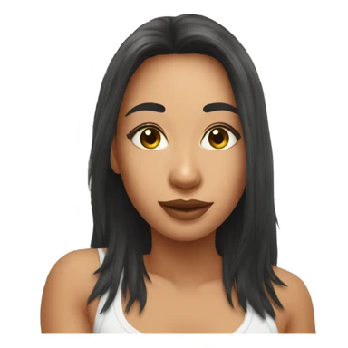 Selfie in bathroom mirror sticker