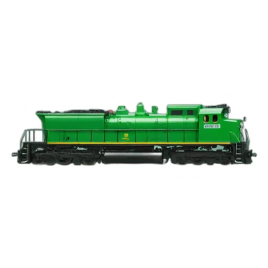 Locomotive verte sticker