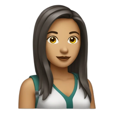 data analyst intern female sticker