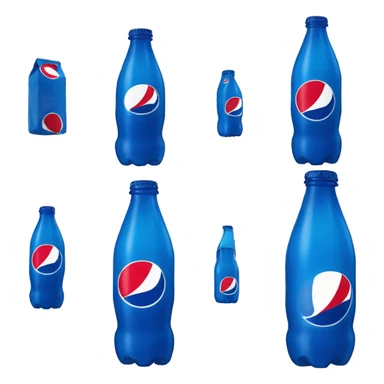 Pepsi bottle sticker