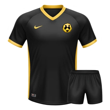 maillot football bande noir sans numéro ni logo sticker