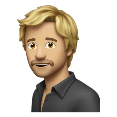 Renaud chanteur sticker