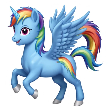 Rainbow dash sticker