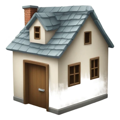 A house with a broken door or an open lock symbolizing theft and property-related offenses sticker