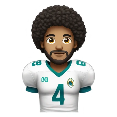 Marcelo realistic football player sticker