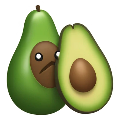 avocado recording sticker