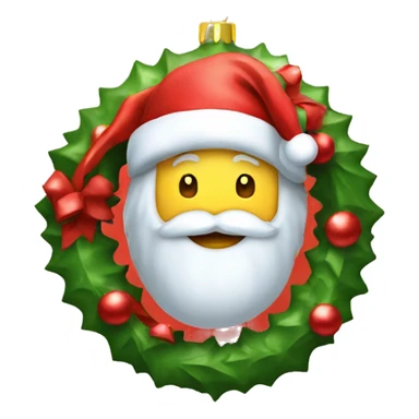 Halo graphics Christmas decorations  sticker