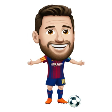 Messi sur cr7 sticker