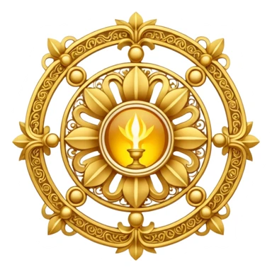 Zoroastrian symbol sticker
